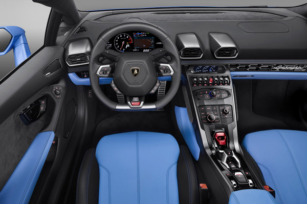2016 Lamborghini Huracan Spyder Interior