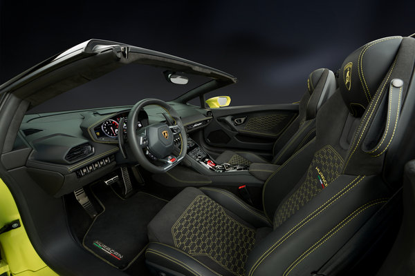2017 Lamborghini Huracan Spyder Interior