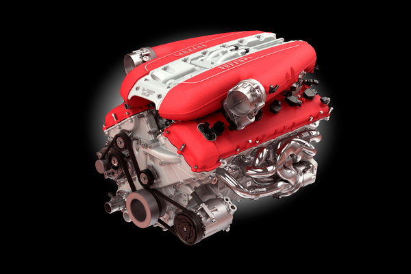 2017 Ferrari 812 Superfast Engine