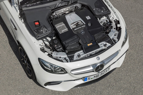 2018 Mercedes-Benz E-Class E63 S Wagon Engine