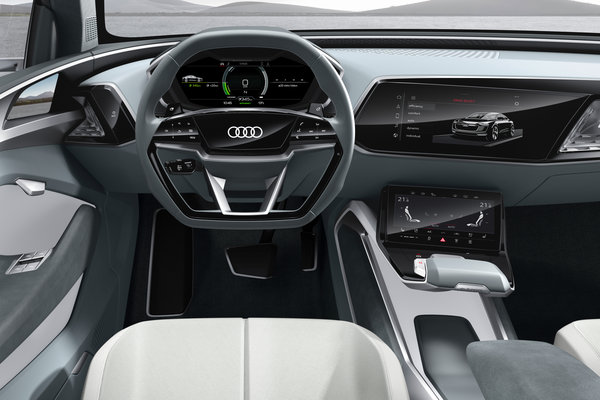 2017 Audi e-tron Sportback Instrumentation