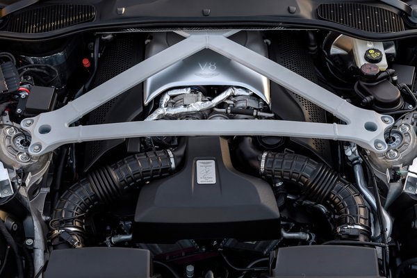 2018 Aston Martin DB11 V8 Engine