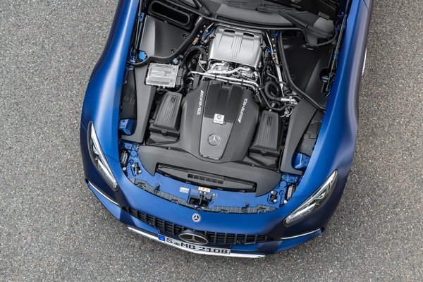 2020 Mercedes-Benz AMG GT C Roadster Engine