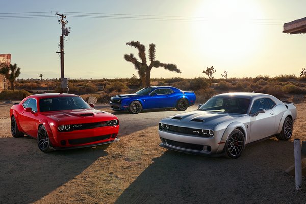 2019 Dodge Challenger lineup