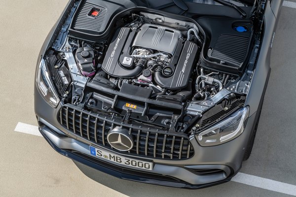 2020 Mercedes-Benz GLC-Class AMG GLC 63 Coupe Engine