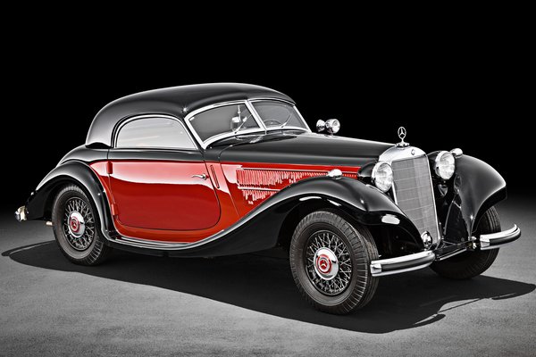 1938 Mercedes-Benz 320n combination coupe