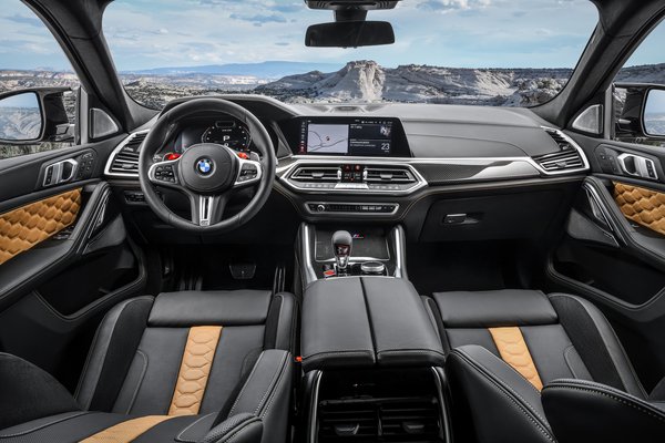 2020 BMW X6 M Competition Interior