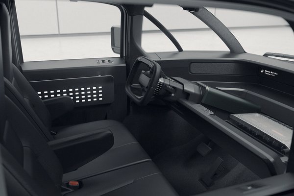 2021 Canoo Pickup Truck Interior