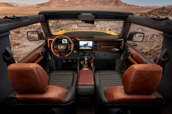 2021 Ford Bronco 2d Interior