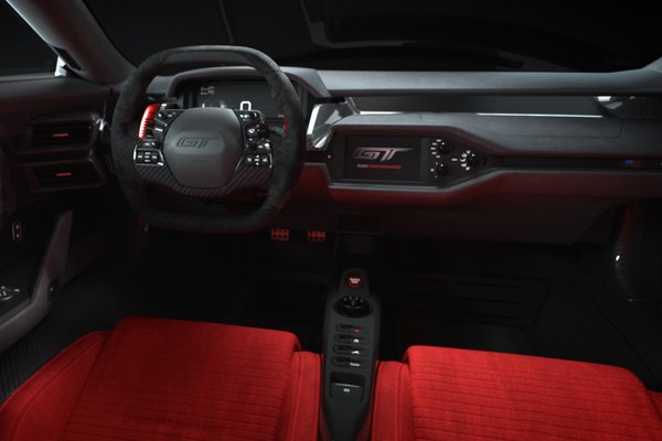2021 Ford GT Heritage Edition Interior