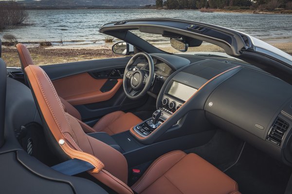2021 Jaguar F-Type R-Dynamic Convertible Interior
