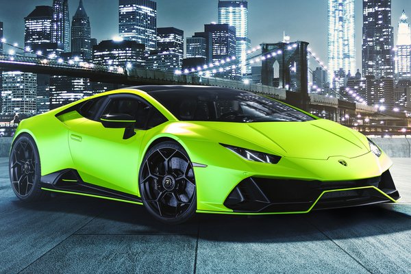 2021 Lamborghini Huracan EVO Fluo Verde Shock