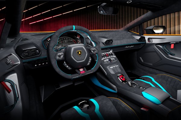 2021 Lamborghini Huracan STO Interior