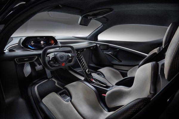 2019 Lotus Evija prototype Interior