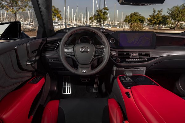 2021 Lexus LS 500 F-Sport Interior