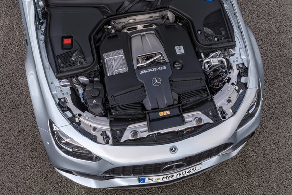 2021 Mercedes-Benz E-Class AMG E 63 S sedan Engine