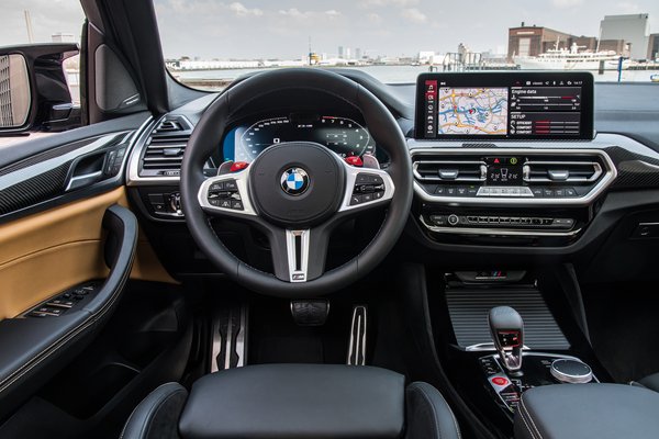 2022 BMW X3 M Competition Instrumentation (European Model)