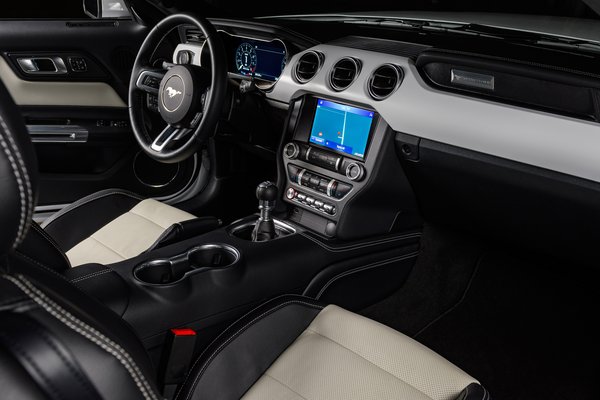 2022 Ford Mustang Ice White appearance package Interior