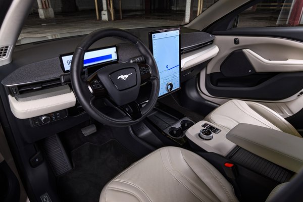 2022 Ford Mustang Mach-E Ice White appearance package Interior