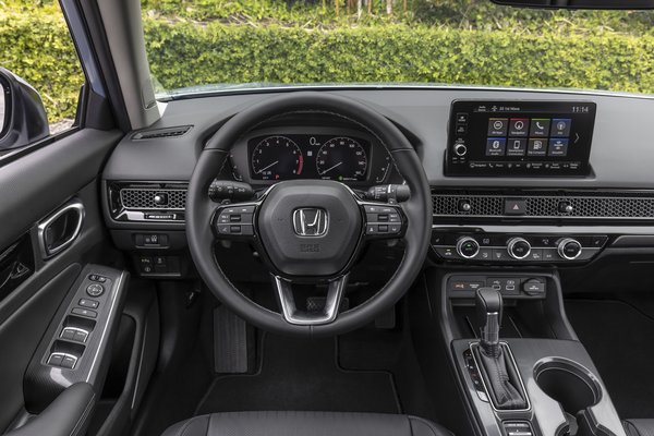 2022 Honda Civic sedan Touring Instrumentation