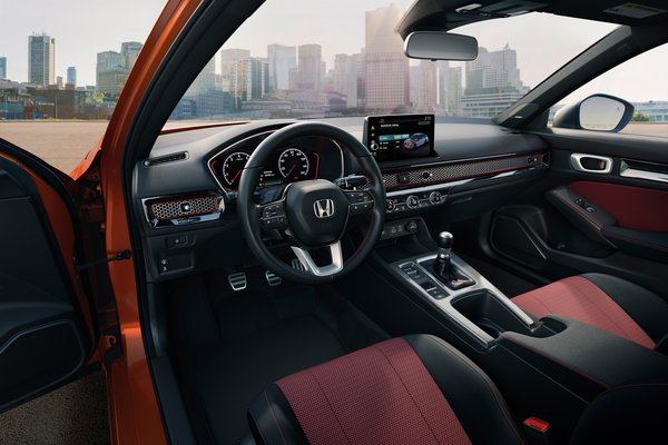 2022 Honda Civic Si sedan Interior