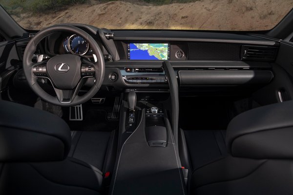 2022 Lexus LC Convertible Interior