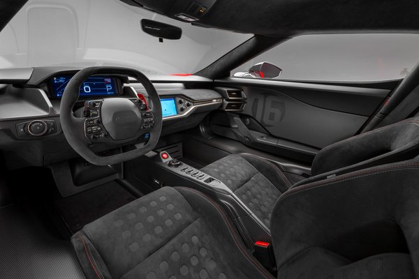 2022 Ford GT Alan Mann Heritage Edition Interior