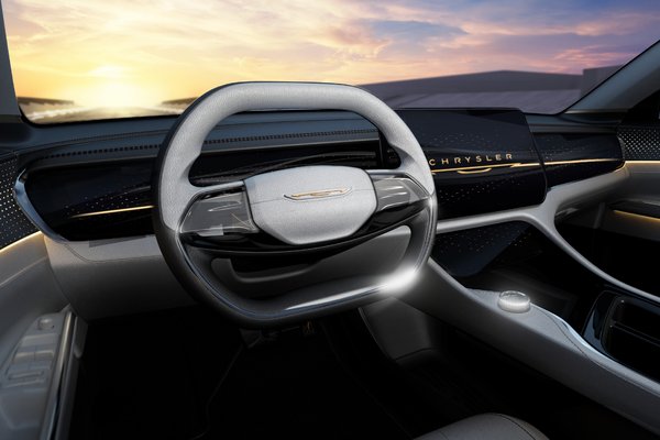 2022 Chrysler Airflow Graphite Interior