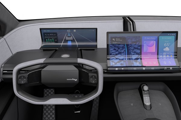 2021 Toyota bZ Compact SUV Instrumentation