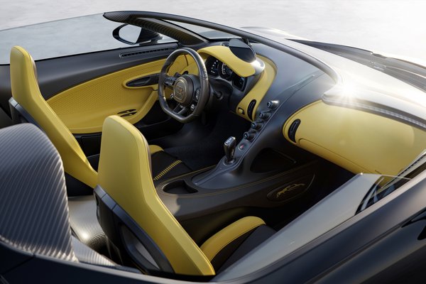 2024 Bugatti W16 Mistral Interior
