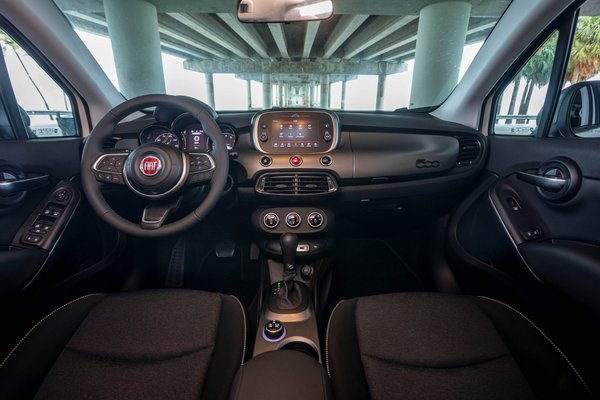 2023 Fiat 500 X Pop with Sport Package Interior
