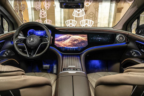 2024 Mercedes-Benz EQS SUV Maybach 680 Interior