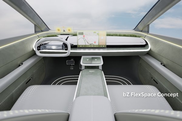 2023 Toyota bZ FlexSpace Interior