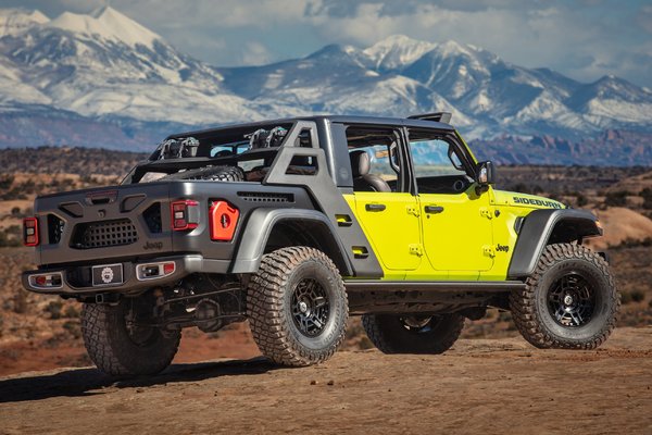 2023 Jeep Gladiator Rubicon Sideburn