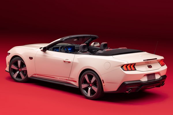 2025 Ford Mustang GT 60th Anniversary convertible