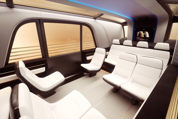 2024 Tesla Robovan Interior