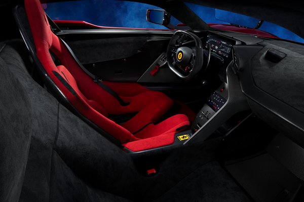 2025 Ferrari F80 Interior